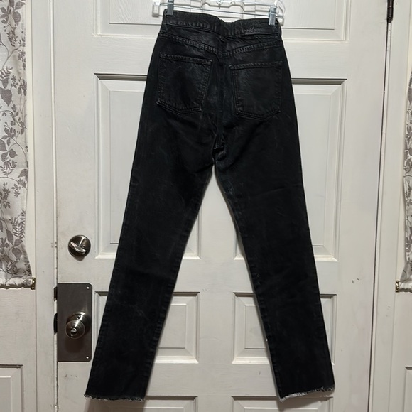 Revice Women’s Two Tone Ex Boyfriend Button Fly Jeans Super High Rise Size 26 - Picture 7 of 11